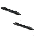 2pcs Adjustable Snap Lock Fishing Reel Seat Rod Clip Pole Fitted Deck