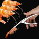 5X(Shrimp Peeler, Fashion Simple Stainless Steel Prawn Peeler Shrimp Peel  K6G1)