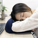 Travel Pillow Pure Memory Foam Neck Pillow,Comfortable & Breathable Cover-M