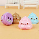 2 In 1 Cute Sharper Poop Pencil Sharpener Pen Kid Student Gift Color Random C5R3