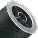 500M 50LB Colorful 4 Strands Multifilament PE Braid Fishing Line (Green)