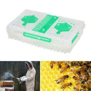 Plastic Queen Bee Needle Cage Beekeeper Beekeeping Appliances Equipment Cat K3H9