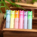 6pcs Highlighter Pens Cute Ninja Permanent Markers Fine Point Tip Novelty S S2T3