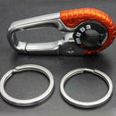 Keychain Key Ring Hook Outdoor Stainless Steel Buckle S Carabiner H6W6 Clim I2A2