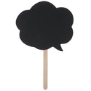 Black cards+chalk Photo Booth Props Love DIY Photography Wedding Decor PartyBX
