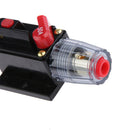 2 Pieces 50A Car Audio Circuit Breaker Fuse Holder Manual Reset Switch