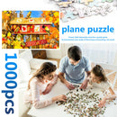 Paper Puzzles Jigsaw 1000pcs Autumn Leaves Educational Assemble DIY Toys