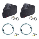 2pcs Car Cover Cable Lock Automotive Car Motorcycle Cover Anti-Theft Lock