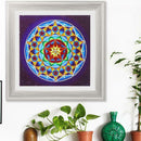 5D DIY Special Shaped Diamond Painting Flowers Pattern Embroidery Work Decor Kit