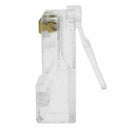10pcs RJ45 CAT5 CAT5E CAT6 Metal Cable Modular Plug Connector 8P8 Dlqq Netw R5A4