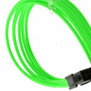 8-Pin ATX CPU ATX Green Sleeve 30CM Extension Cord Shalkds 2 Cable Comb ht CWG