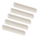 5pcs 100% Dense Cattle Bone Nut Blanks UNFINISHED Parts for Guitar Maker 52mm