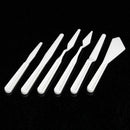 6 Pc Oil Painting Plastic Spatula Palette Set Kits For Art HOTSALE Craft Z8 R8L5