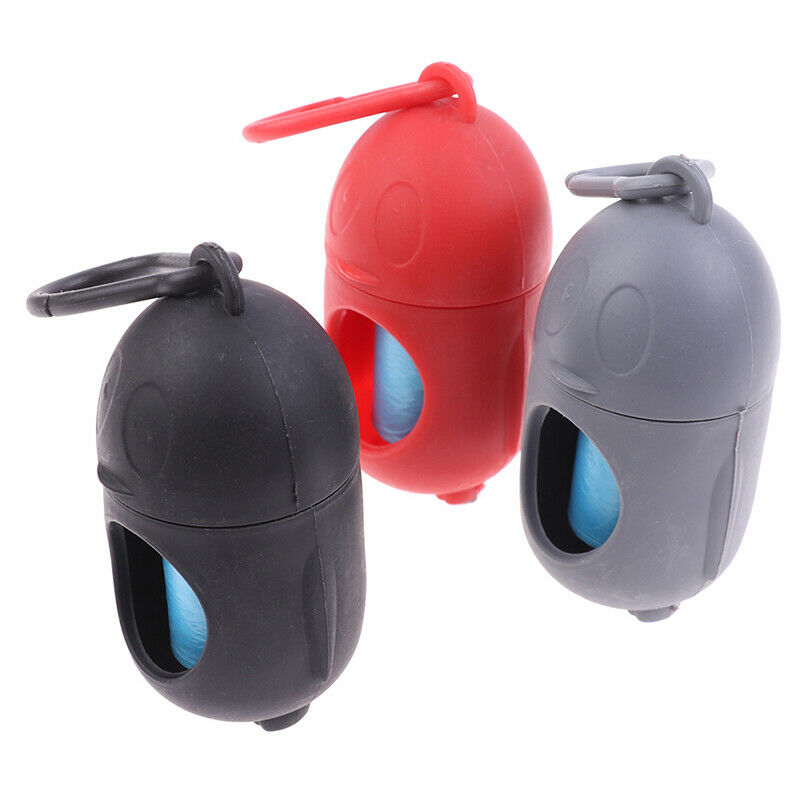 Pet Dog Dispenser Poop Bag Set Garbage Carrier Holder Waste Picker Cleaning OZ