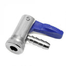8mm Alloy Thumb-Lock Air Chuck For Motor Vehicles Tyre Inflating Clip-on Qu H7N8