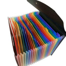 24 Pocket Classified File Folder A4 Organizer File Document Holder w/Cover A
