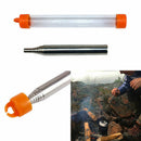 Pockets Bellow Collapsible Camping Survival Blow Fire Tube Fire Tool Kit Outdoor