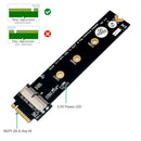 PCIe SSD To M.2 Key M Adapter Card for 2013/14/15/16/17 MacBook Air Pro Ret U8X1