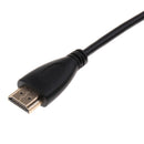 HDMI to Micro HDMI Cable Lead Cord 1080p Spring Coiled Extension Cable Black