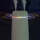Air Humidifier 1000ML Ultrasonic Double Nozzle Aroma Diffuser LED Light MistM3Z4