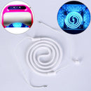 1pc professional nail art tools spiral tube 12w uv repair replacement led lamp Z