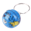 2Pcs World map Globe keychain jewelry earth Globe art pendant keychains giME