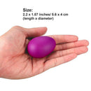 24 Pieces Egg Shaker Set Easter Eggs Maracas Eggs Musical Eggs Plastic Eggs
