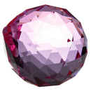 40mm Feng Shui Crystal ball - Pink V7C7