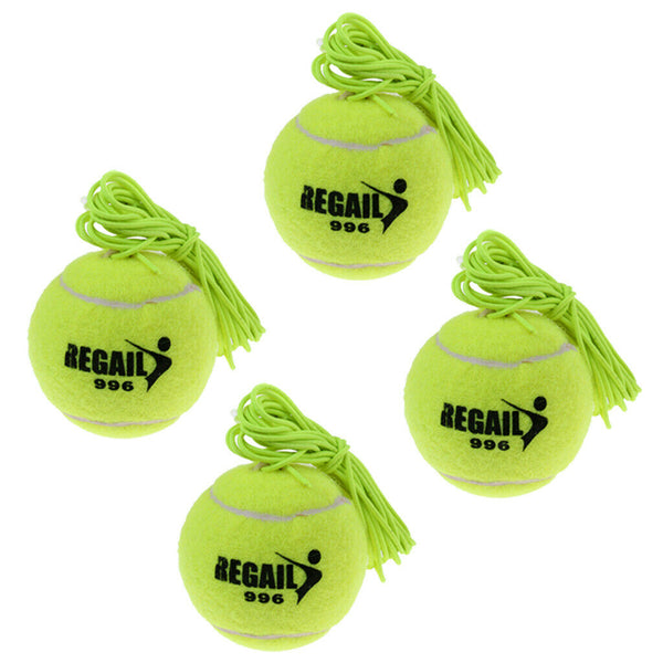 4pcs Home Tennis Training Ball Single Self-practice Ball on