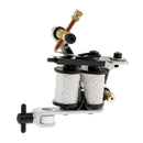 Tattoo Gun Machine Liner Shader 10 Wrap Coils Tattooing Supply for Beginner