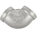 1/2BSP Female 90 Degree Stainless Steel Equal Elbow Pipe Fitting S1U8