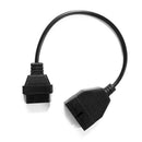 Black Practical Connecting Repairing Diagnostic Cable Durable Testing For GM
