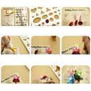Flower Pattern Quilling Paper Template Mould Tools DIY Scrapbooking Papercrafts