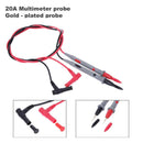 20A Universal Probe Test Leads for Multimeter Meter with Alligator Pliers A