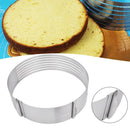 Stainless Steel Round Cake Layer Cutter Mold Cake Slicer Circle Cake Mold