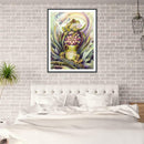 5D DIY Full Drill Diamond Painting Frog Embroidery Mosaic Craft Kit (W1128)