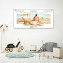 5pcs 5D DIY Full Drill Diamond Painting Beach Cross Stitch Mosaic Craft Kit