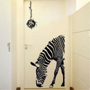 Lovely Zebra DIY Wall Stickers Abstract Art Black Decor Animal Stickers Stick OZ