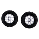 2x 1:18 Scale Left Tire Tyres Black for Wltoys A949 RC Truck Buggy Body Part