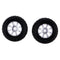 2x 1:18 Scale Left Tire Tyres Black for Wltoys A949 RC Truck Buggy Body Part