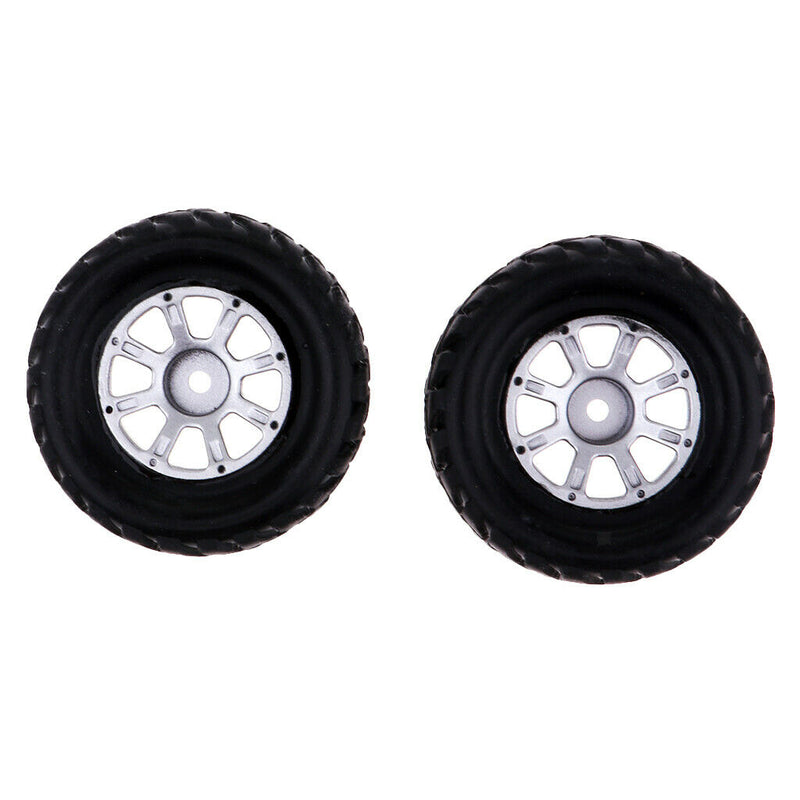 2x 1:18 Scale Left Tire Tyres Black for Wltoys A949 RC Truck Buggy Body Part