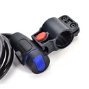 Key Locker Bike Cycling Bicycle Trolly  Motor Security Steel Wire Cable LocO`US