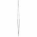 18.9" Long Stainless Steel Curved Tweezer for Fish Tank Plants G3V2