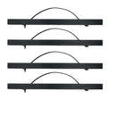 4x 8" Magnetic Picture Frame Holder Photo Photo Painting Dowel Scroll Hanger