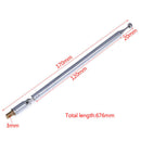 7 Sections Telescopic Antenna Aerial Radio TV Replacement  instrument-specificOZ