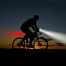 USB Rechargeable LED Bicycle Headlight Bike Head Light Front Rear Lamp Cycling~