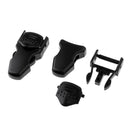 1 Pair Lightweight Black Plastic Scuba Diving Snorkeling Fin Strap Buckles
