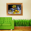 DIY 5D Diamond Embroidery Painting Tea Time Rhinestone Cross Stitch Decor