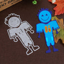 Rugby Player Metal Cutting Die Stencil DIY Scrapbook Paper Card Craft Gifts A