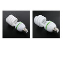 2pcs E27 Negative Ion Spiral Light Bulb Energy Saving Air Purifier Bulb